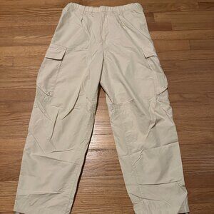 Uniqlo Creme Wide Fit Parachute Cargo Pants (from Japan) - Size Men's / US 31